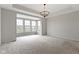 Bedroom with large bay window overlooking the front yard at 1747 Wellpark Dr, Westfield, IN 46074