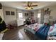 Charming bedroom with themed decor, comfortable bed, and ample storage for a cozy and organized space at 1873 W 950 S, Pendleton, IN 46064