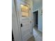 Charming pantry door with decorative glass and convenient access to kitchen at 1873 W 950 S, Pendleton, IN 46064