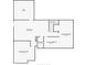 Basement floorplan showing Gathering room, gym, bathroom, and unfinished storage at 1979 Lunenburg Dr, Westfield, IN 46074