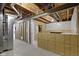 Unfinished basement with new construction at 1979 Lunenburg Dr, Westfield, IN 46074