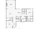 Detailed floor plan showcasing layout of living spaces, kitchen, and bedrooms at 1979 Lunenburg Dr, Westfield, IN 46074