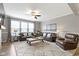 Bright living room with a plush rug, comfortable seating, and stylish decor at 1979 Lunenburg Dr, Westfield, IN 46074
