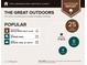 Infographic showing the home is located near golf, parks, and hiking trails at 1979 Lunenburg Dr, Westfield, IN 46074