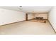 Large finished basement with space for recreation and a pool table at 2308 Galahad Dr, Indianapolis, IN 46228