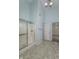 The primary bathroom offers a glass shower with a tile floor, and a private toilet at 5288 Ivy Hill Dr, Carmel, IN 46033