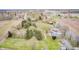 Scenic aerial view of homes amidst a sprawling landscape at 5541 S County Road 150 E, Clayton, IN 46118