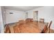 Large dining room with a hardwood floors and a view of the doorway into another room at 5541 S County Road 150 E, Clayton, IN 46118