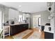 Open kitchen featuring stainless steel appliances and light countertops at 6194 Evanston Ave, Indianapolis, IN 46220