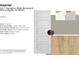Interior design palette featuring door style, flooring, hardware, and paint colors for the home at 6217 Hampton Walk Blvd, McCordsville, IN 46055