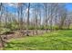 Large fenced backyard offering privacy and a safe space for outdoor activities at 8110 Madrone Ct, Indianapolis, IN 46236