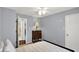 Bedroom featuring a wooden dresser and a ceiling fan at 8110 Madrone Ct, Indianapolis, IN 46236