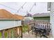 Cozy backyard deck with outdoor seating, creating a relaxing space for gatherings and enjoying the outdoors at 926 Olive St, Indianapolis, IN 46203