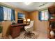 Home office featuring a computer, desk, and natural light at 9570 S 300 W, Columbus, IN 47201