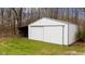 Large outbuilding with sliding doors, ideal for storage or workshop space at 9570 S 300 W, Columbus, IN 47201