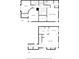 Two story layout featuring bedrooms, bathrooms, living spaces, and kitchen at 1032 Grovewood Dr # 0, Beech Grove, IN 46107
