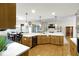 Open kitchen view leading to a dining area and living room, ideal for entertaining and Gathering time at 10794 Pine Needle Ct, Fishers, IN 46037