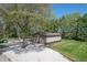 Two-car garage on a property with surrounding trees at 10912 N County Road 950 E, Brownsburg, IN 46112