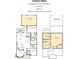 This is a floor plan of the home, featuring 4 bedrooms, 3 baths, and a 3-car garage at 1230 Amberley Way, Westfield, IN 46074