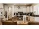 Well-equipped kitchen featuring stainless steel appliances and sleek countertops at 16016 Viking Lair Rd, Westfield, IN 46074