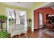 Bright sunroom with vaulted ceilings and large windows at 1649 Woodfield Dr, Greenwood, IN 46143