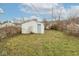 Backyard with shed and plenty of outdoor space for activities at 1726 N Euclid Ave, Indianapolis, IN 46218