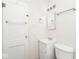 Bright bathroom features a modern sink, toilet and vanity at 1726 N Euclid Ave, Indianapolis, IN 46218