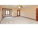 Finished basement featuring neutral paint, recessed lighting, and plush carpeting at 1937 Knightsbridge Rd, Danville, IN 46122