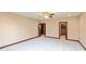 Finished basement featuring neutral paint, recessed lighting, and plush carpeting at 1937 Knightsbridge Rd, Danville, IN 46122