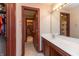 Bathroom features a large vanity and mirror at 1937 Knightsbridge Rd, Danville, IN 46122