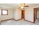 Bedroom with new carpet, trim and doorway at 1937 Knightsbridge Rd, Danville, IN 46122