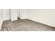 Carpeted bedroom featuring two doors and neutral paint at 19602 Atwater Ave, Sheridan, IN 46069