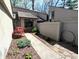 Charming home featuring a beautiful landscaped front entrance and modern architectural design at 21 Osage Ct, Columbus, IN 47201