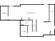 Detailed first floor plan showcasing layout of the residence at 2261 Mustang Chase Dr, Carmel, IN 46074