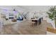 Spacious living and dining areas featuring modern finishes and an open layout at 2325 E Brookside Ave, Indianapolis, IN 46218