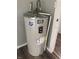Close up of the new Bradford White water heater with hydrojet and 24-hour service at 2413 N Macedonia Ave, Muncie, IN 47303