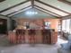Spacious kitchen with an island and breakfast bar with stainless steel appliances at 2427 Cedar Bend Dr, Anderson, IN 46011