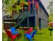 Outdoor area with seating arrangement and lawn provides space for relaxation and entertainment at 256 Riverwood Dr, Noblesville, IN 46062