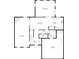 This is a floor plan showing the layout of the home's first floor at 272 Van Buren St, Greenfield, IN 46140