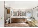 Beautiful main bathroom with double sinks and lots of space to get ready in the morning at 3283 Westpointe Dr, Franklin, IN 46131