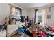 The bedroom is bright with natural light at 3432 Joan Pl, Indianapolis, IN 46226