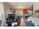 A view of the living room and dining area combination at 3432 Joan Pl, Indianapolis, IN 46226