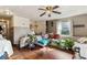 A comfortable seating area is arranged in the living room at 3432 Joan Pl, Indianapolis, IN 46226