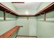 Spacious walk-in closet offering generous storage solutions, and wooden storage at 3875 Arrowhead Ct, Greenfield, IN 46140