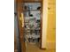 Bathroom closet featuring abundant storage space with toiletries and towels at 4166 Cobblestone Way, Greenwood, IN 46143