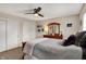 Bedroom featuring neutral carpet and a ceiling fan at 4260 Springwood Trl, Indianapolis, IN 46228