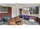 Charming sunroom with brick walls and lots of natural light at 4260 Springwood Trl, Indianapolis, IN 46228