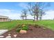 Expansive yard with mature trees and view of the outbuilding at 52 E 286Th St, Atlanta, IN 46031