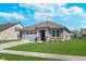 Beautiful single-story house with a well-kept lawn and an attached two-car garage at 5218 Pinehurst Ct, Whitestown, IN 46075