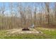 Fire pit area in backyard perfect for enjoying evenings outdoors at 5307 S State Road 135, Morgantown, IN 46160